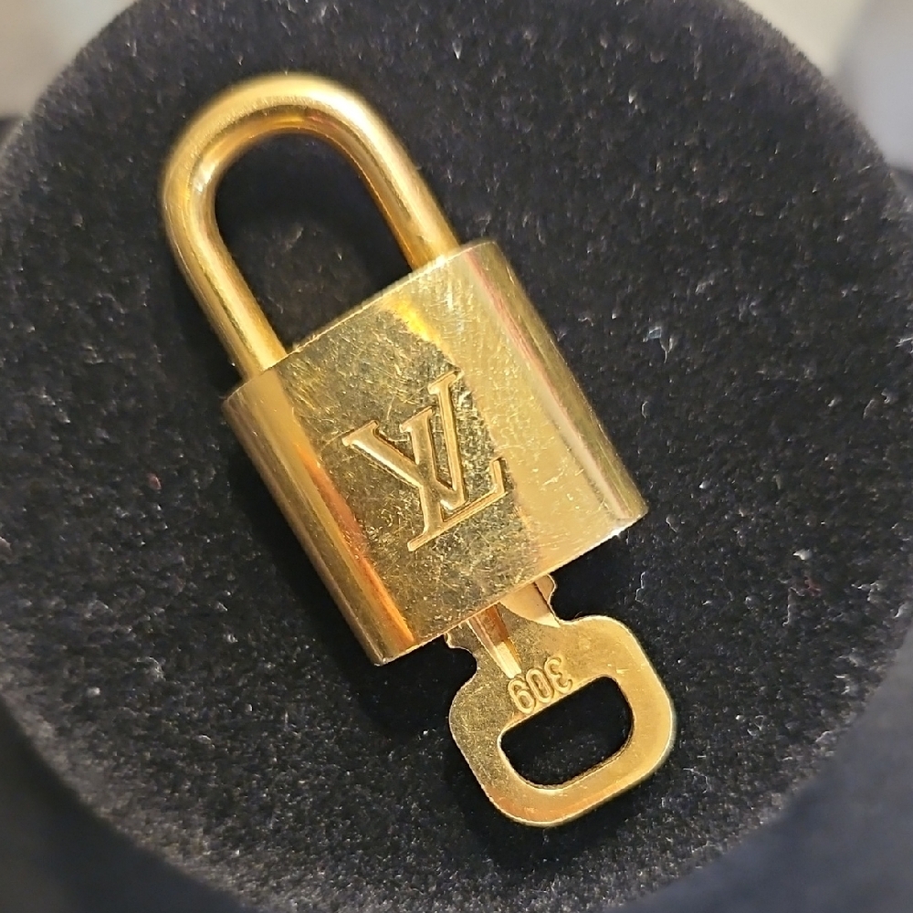 Louis Vuitton Shiny Gold Lock